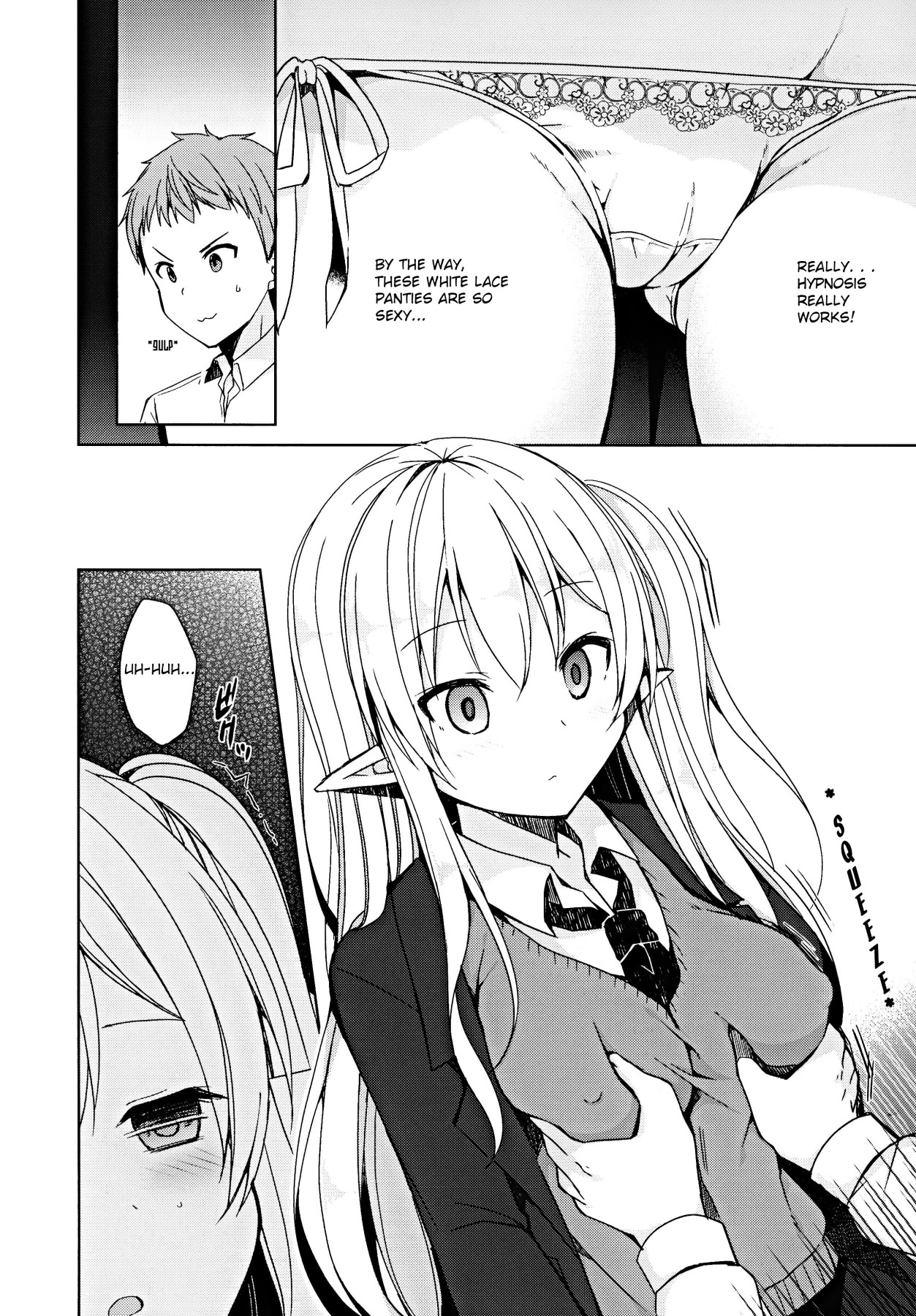 Hentai Manga Comic-My Hypno Sex Life With An Elf Senpai-Read-8